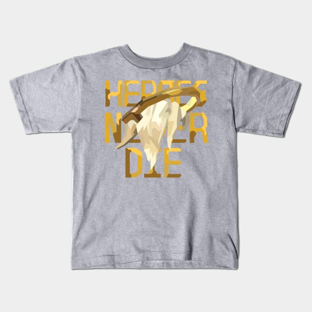 Heroes Never Die - Mercy Overwatch Kids T-Shirt by No_One